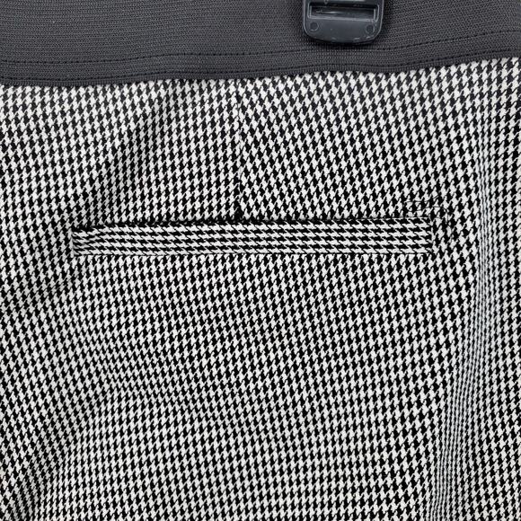 A New Day Women's Size 10 Bi-Stretch Skinny Ankle Pants Black Gingham New - Picture 3 of 5